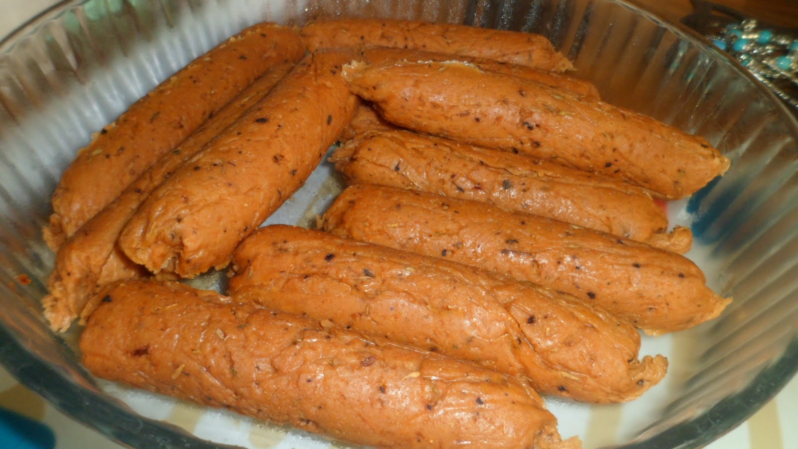 seitan sausages